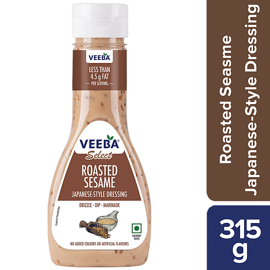 Veeba Roasted Sesame Japanese Style Dressing, 315 G Pet Jar
