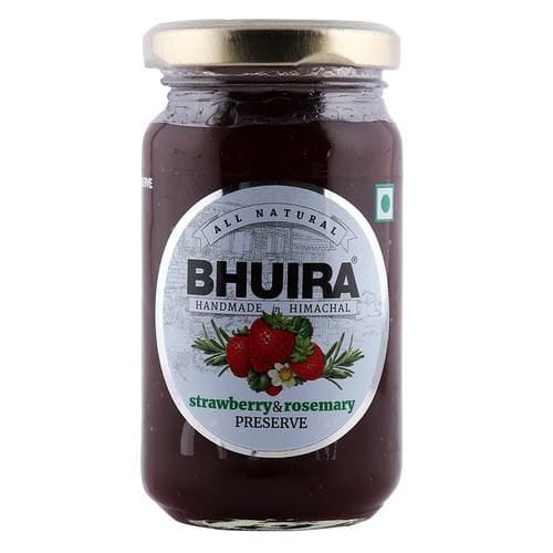 Bhuira Strawberry & Rosemary Preserve, 240 G