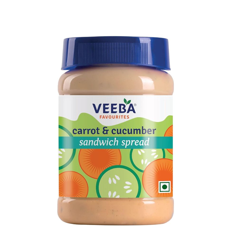 Veeba Carrot And Cucumber Sandwich Spread, 250G