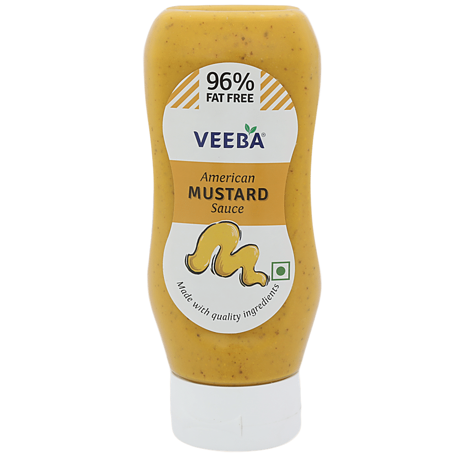 Veeba American Mustard Sauce, 320 G