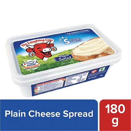 The Laughing Cow Cheese Spread, Plain, 180 G