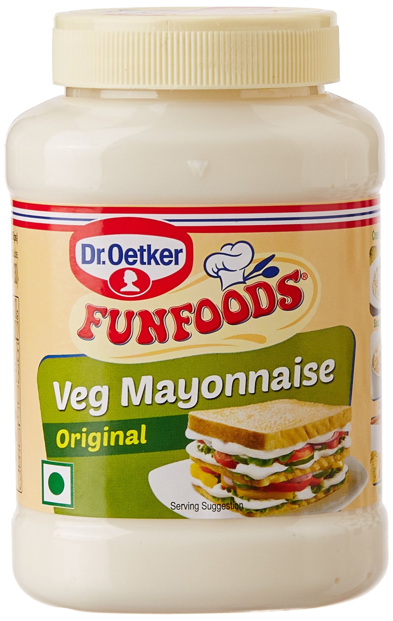 Dr. Oetker Funfoods Funfoods Dr Oetker Veg Mayo Lite 250G