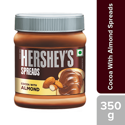 Hershey's Spread, Cocoa With Almond, 350 G