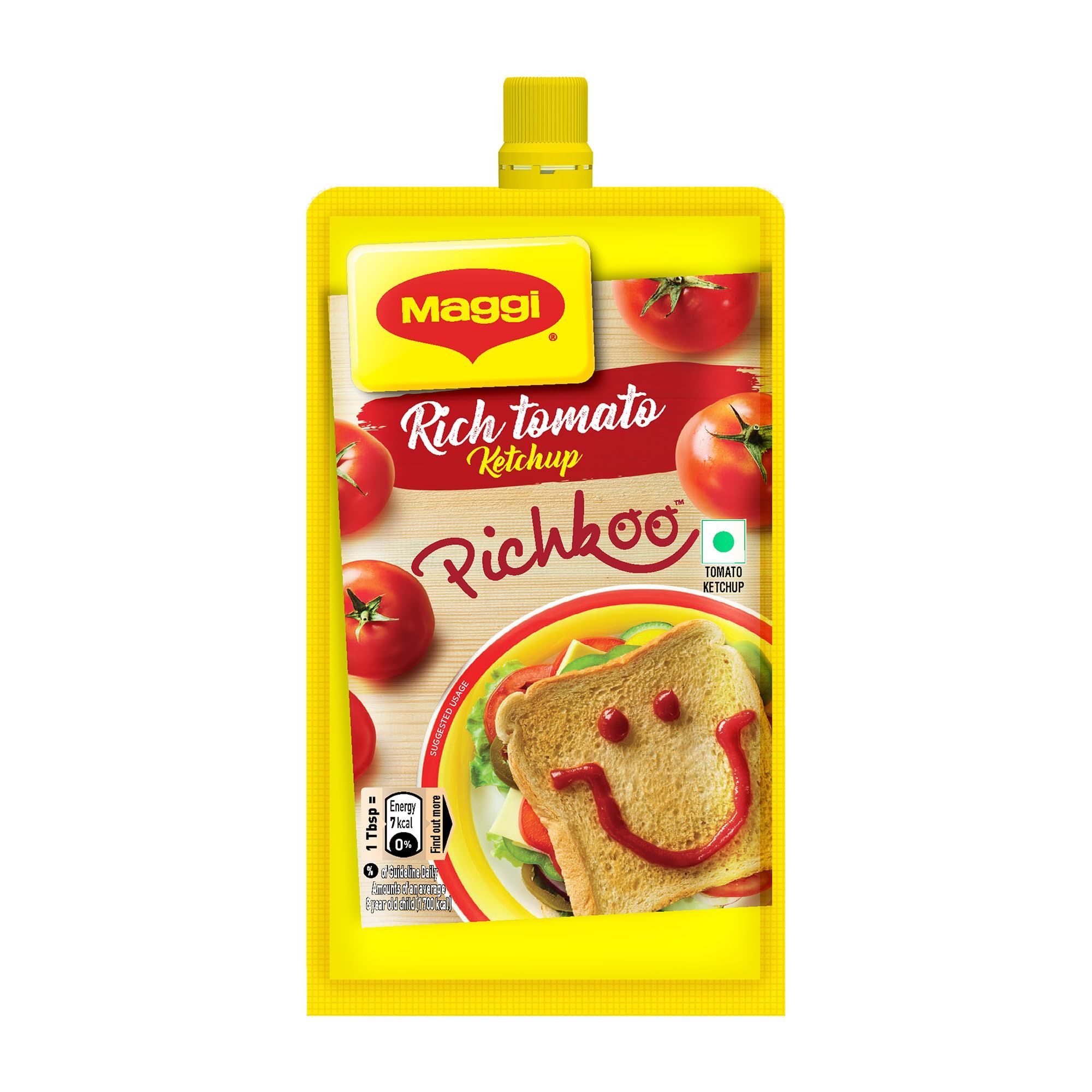 Maggi Rich Tomato Ketchup, Pichkoo, 80 G/75 Grams (Weight May Vary)
