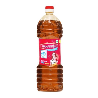 Mahakosh Kachi Ghani Mustard Oil, Edible, 910 Gm Bottle