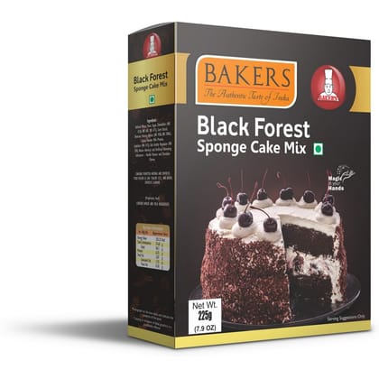 Bakers Cake Mix Black Forest, 225G
