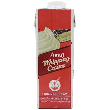 Amul Pure Milk Whipping Cream, 250 Ml Carton
