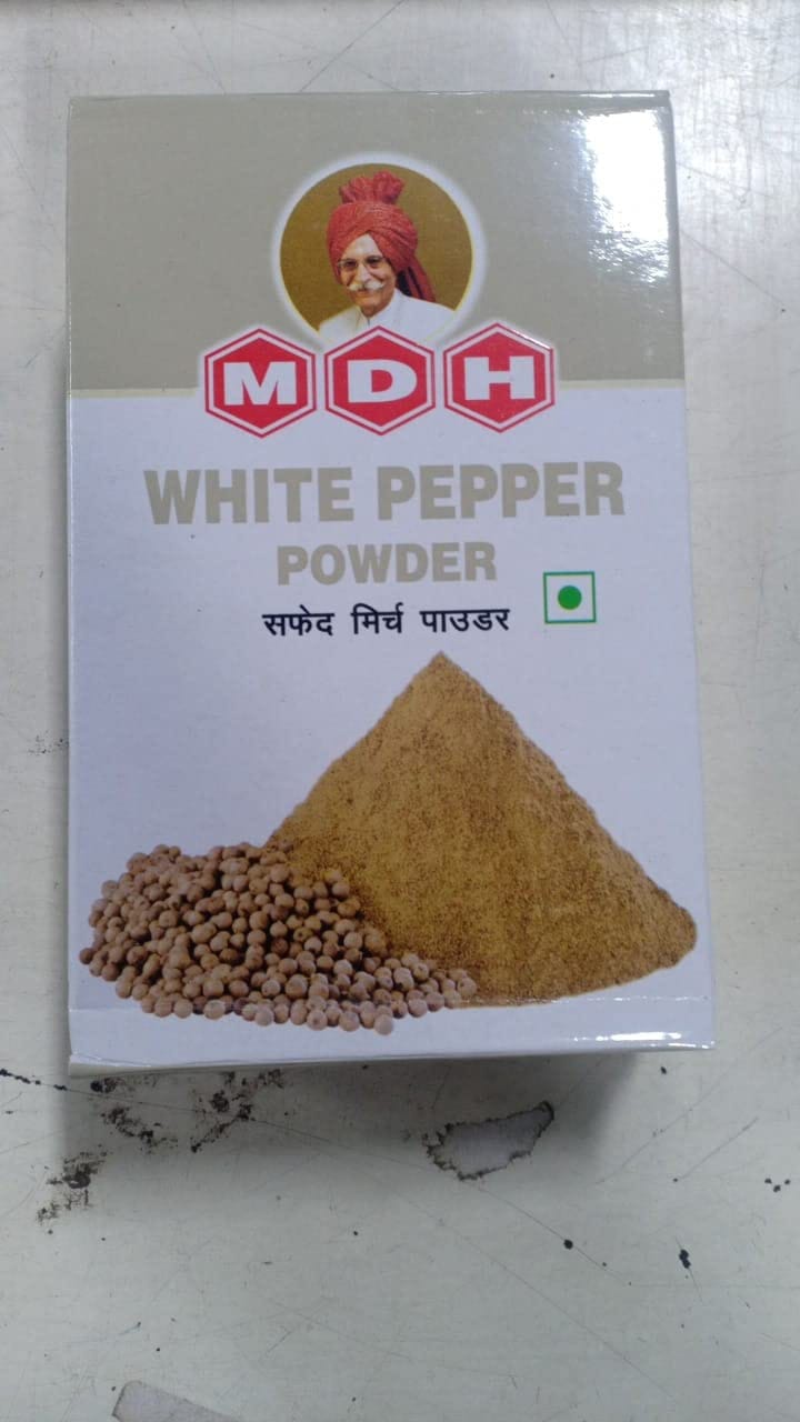 Mdh White Pepper Powder, 100G