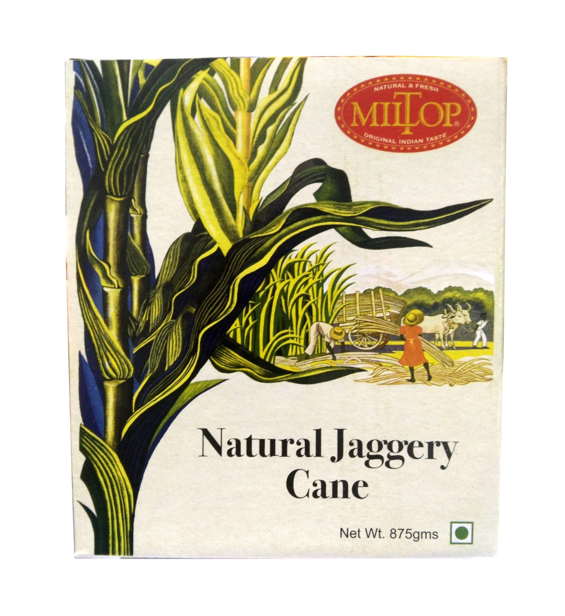 Miltop Natural Jaggery, 875G