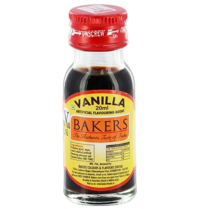 Bakers Vanilla Essence 20Ml
