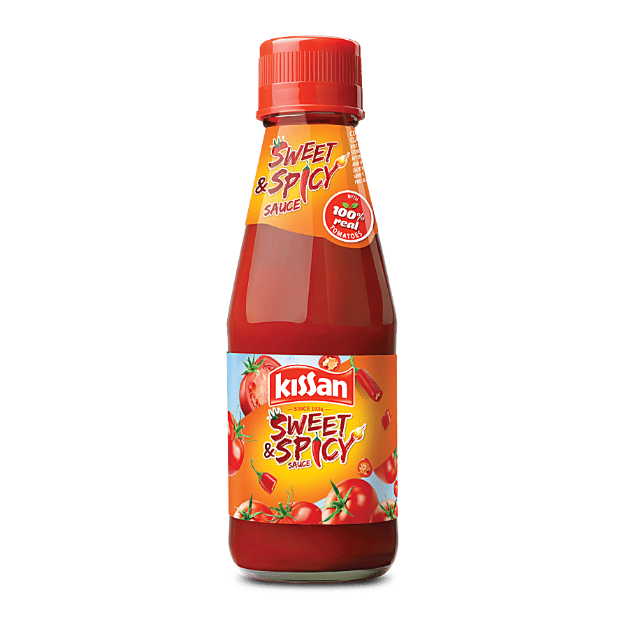 Kissan Sweet & Spicy Ketchup, 200 G