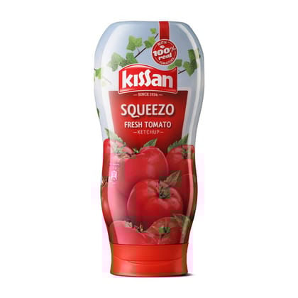 Kissan Squeezo Fresh Tomato Ketchup, 450G