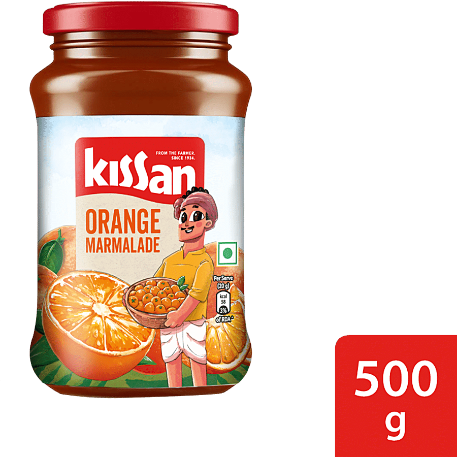 Kissan Orange Marmalade Jam, 500 G