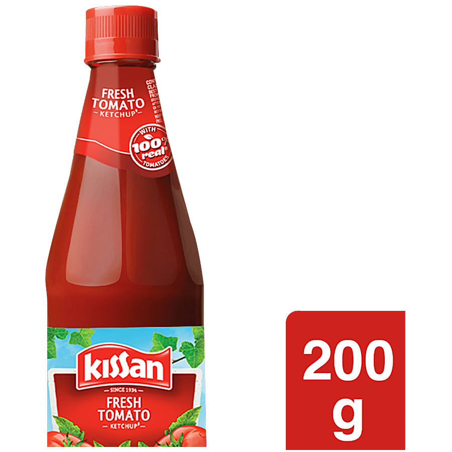 Kissan Fresh Tomato Ketchup, 200 G
