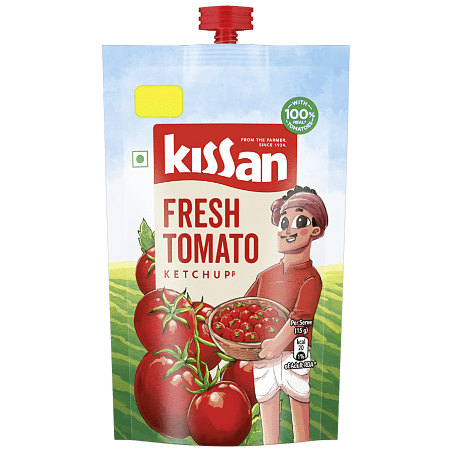 Kissan Fresh Tomato Ketchup, 110 G