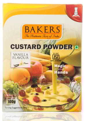 Bakers Custard Powder, 100G