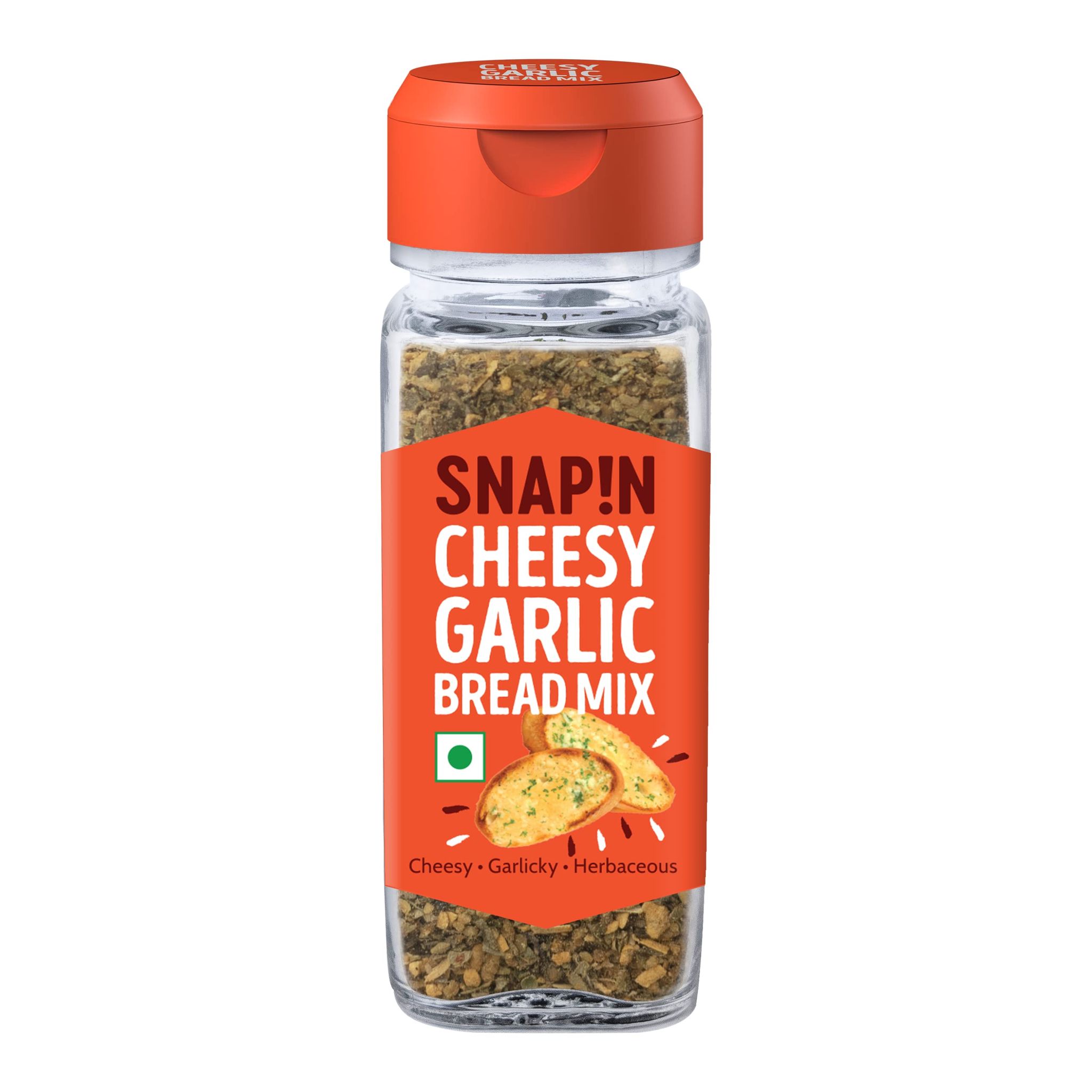Snapin Cheesy Garlic Bread Mix, 50G