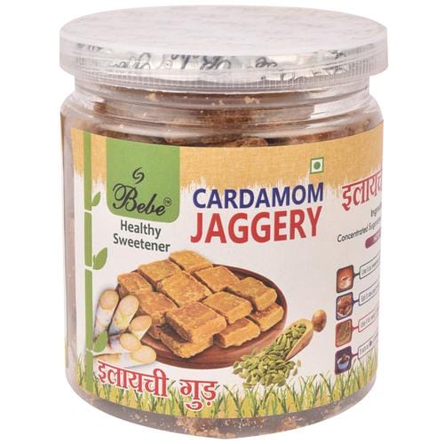 Bebe Cardamom Jaggery, 250 G