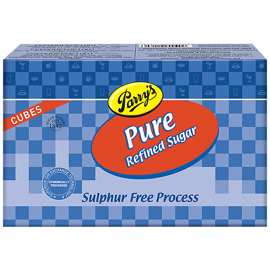 Parry's Pure Refined, Sugar, Sulphur Free/Sakkare, Cubes, 500 G Carton