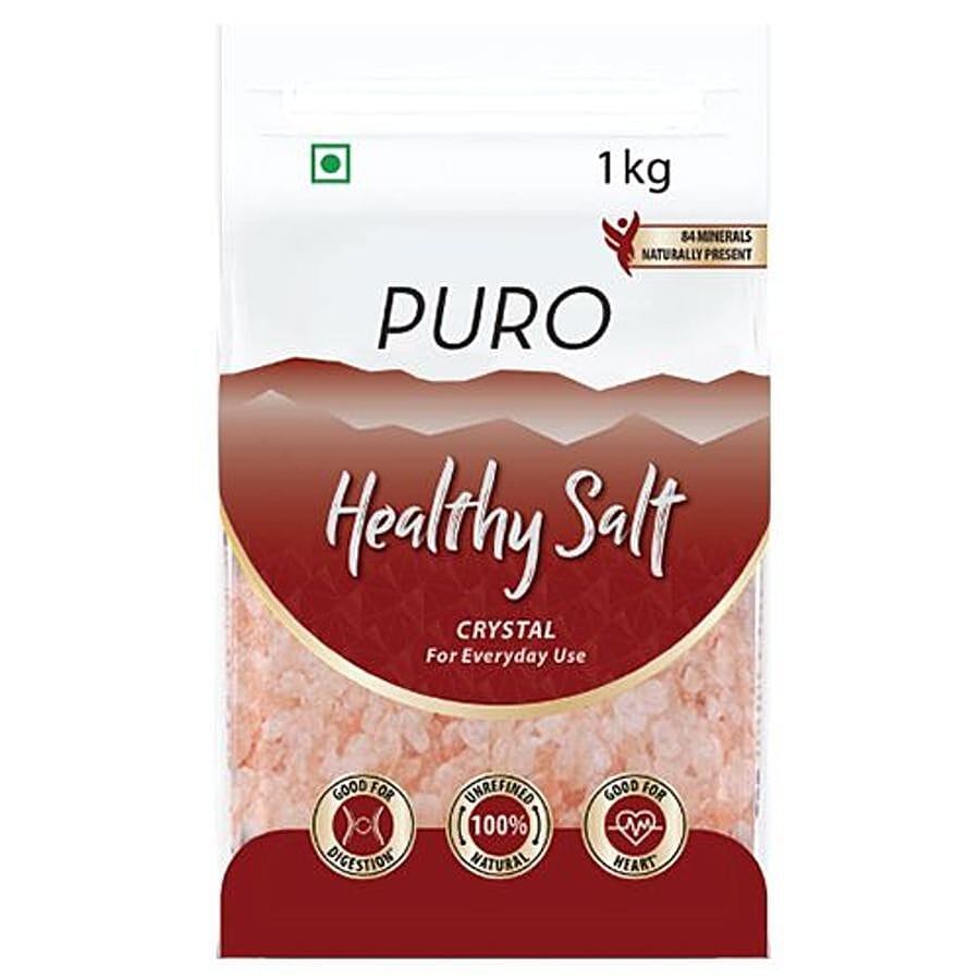 Puro Healthy Salt Crystal, 1 Kg Pouch