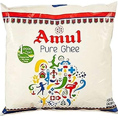 Amul Pure Ghee, 500 Ml Pouch