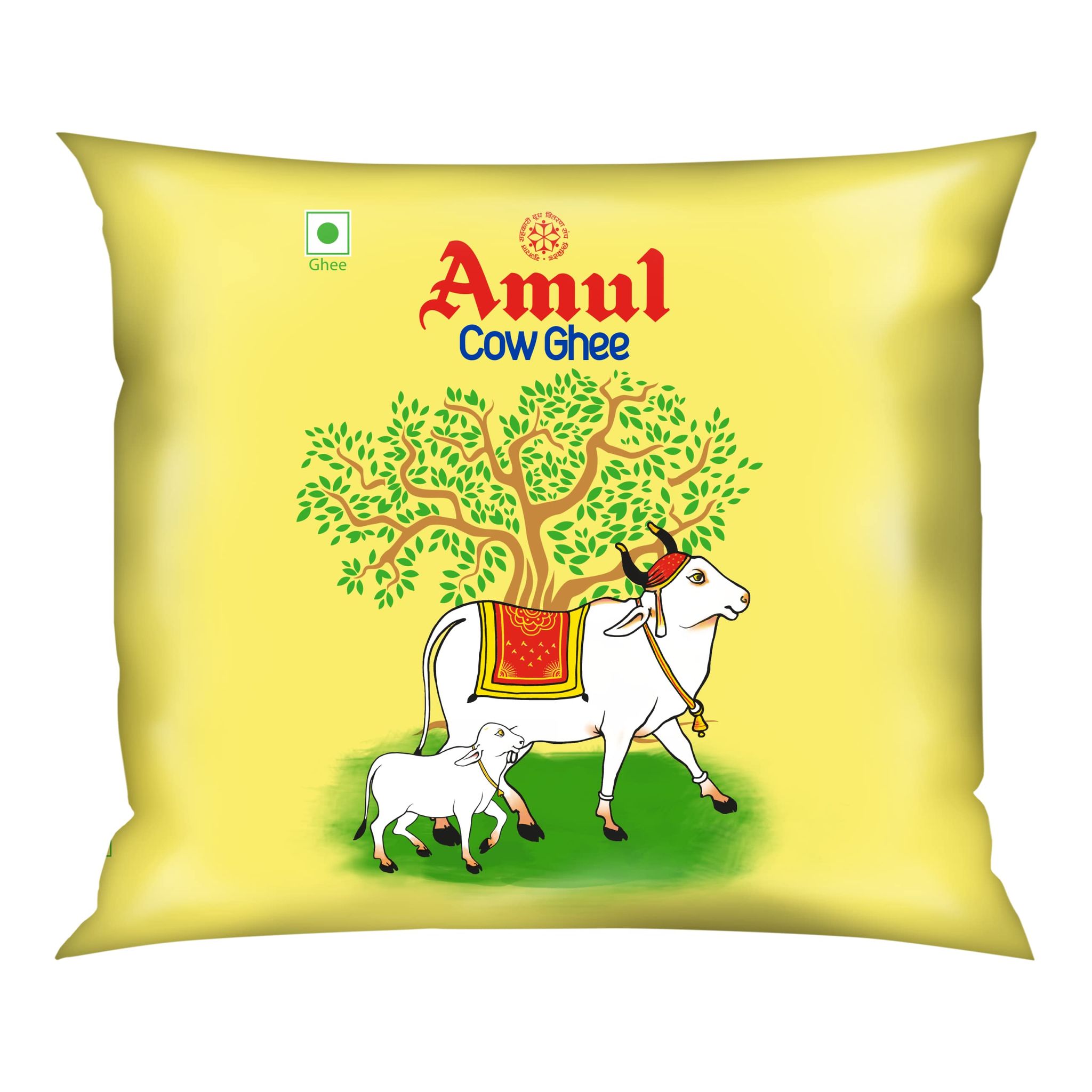 Amul Cow Ghee 500 Ml, Pouch