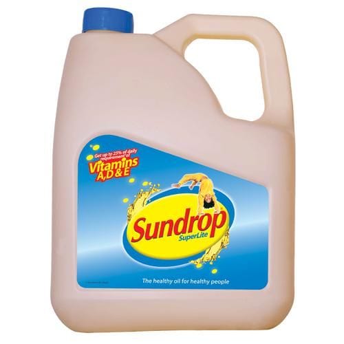 Sundrop Superlite Advanced, Sunflower Oil, 5 L Can