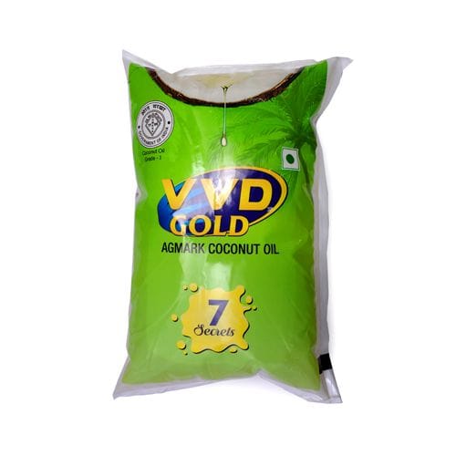 Vvd Gold Agmark Coconut Oil, 1 L Pouch