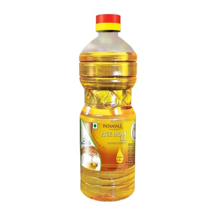 Patanjali Fortified Rice Bran Oil, 1 L