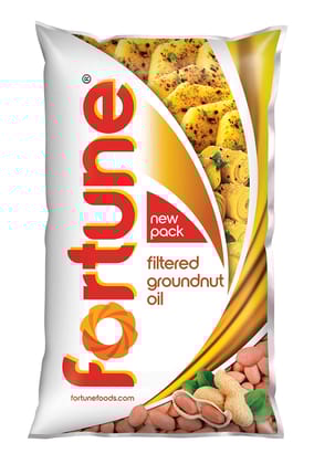 Fortune Filtered Groundnut Oil 1 Ltr Ph