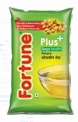 Fortune Plus Soyabean Oil, 1L