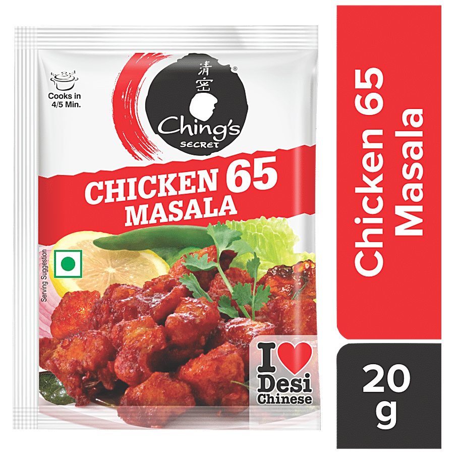 Ching's Secret Miracle Masala, Chicken 65, 20 G