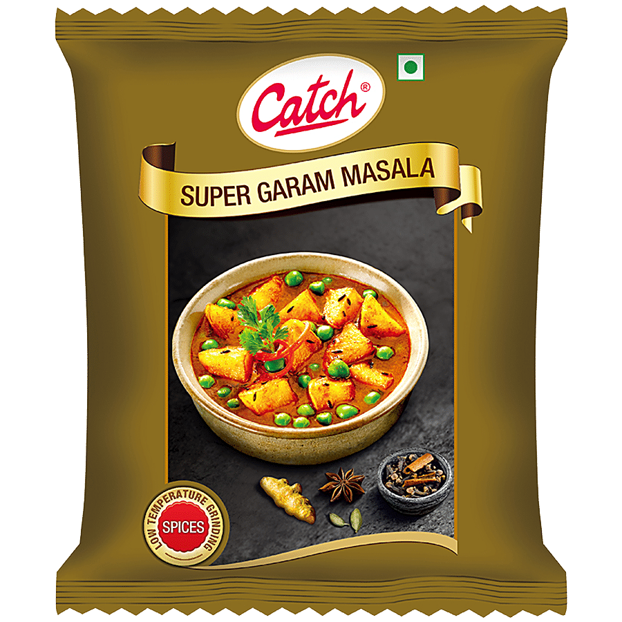 Catch Super Garam Masala - Adds Flavour & Aroma, 200 g Pouch