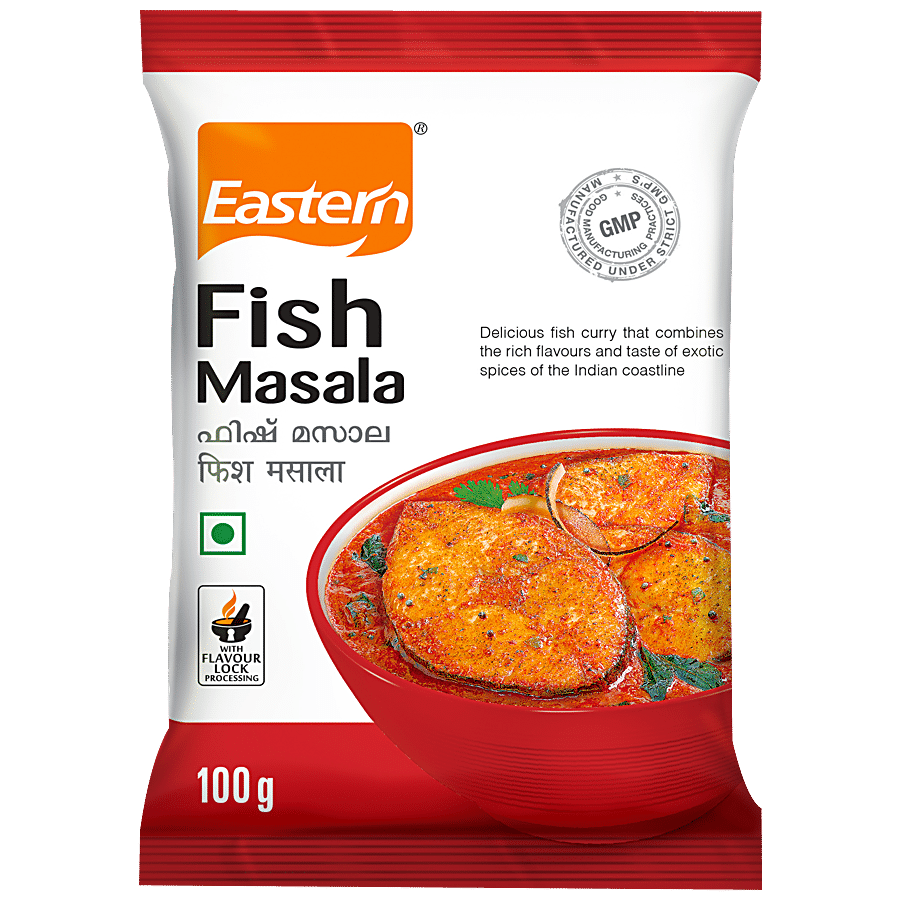 Eastern Fish Masala, Perfect Colour, Smell, Taste, Aromatic Spices, 100 G Pouch