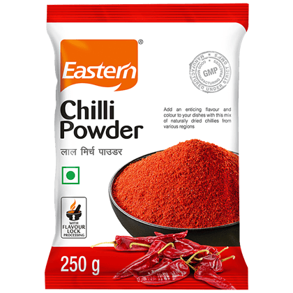 Eastern Chilli Powder, Perfect Colour, Smell & Taste, 250 G Pouch