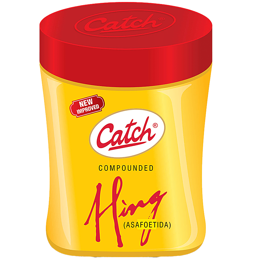 Catch Hing/Asafoetida, Enhances Flavour & Aroma, 25 G Plastic Bottle