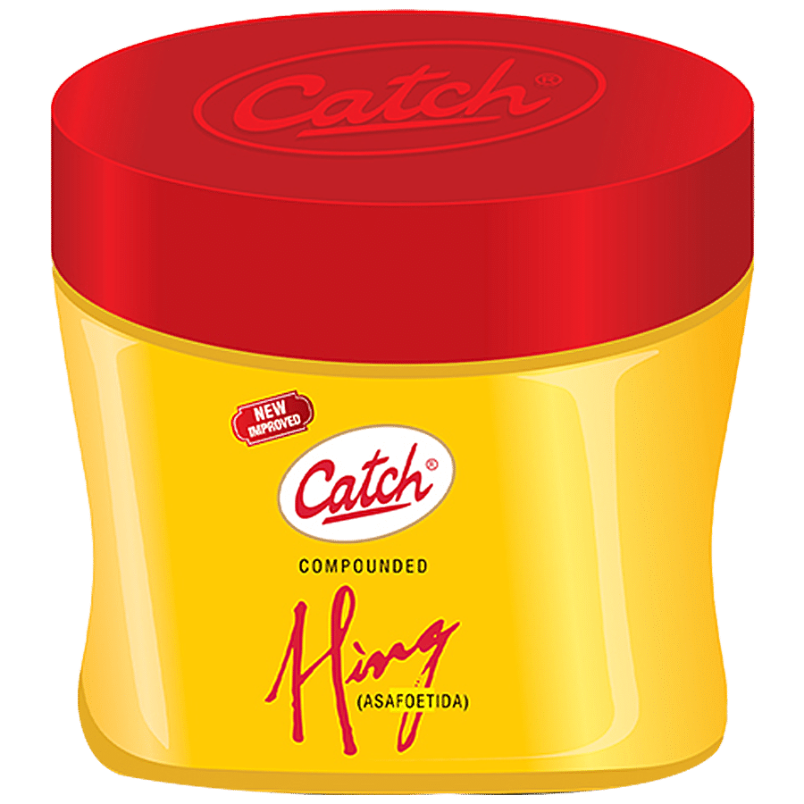 Catch Hing/Asafoetida, Enhances Flavour & Aroma, 10 G Plastic Bottle