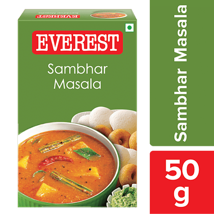 Everest Masala, Sambhar, 50 G Carton