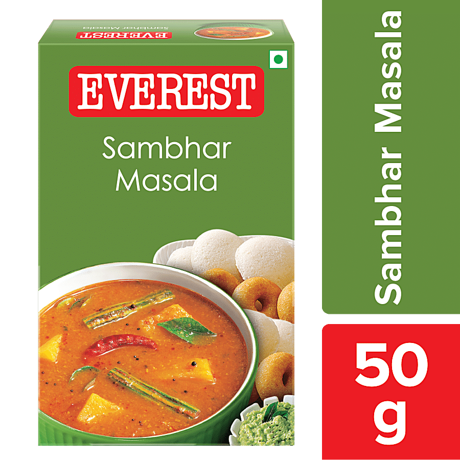 Everest Masala, Sambhar, 50 G Carton
