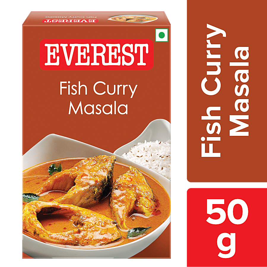 Everest Fish Curry Masala, 50 G Carton