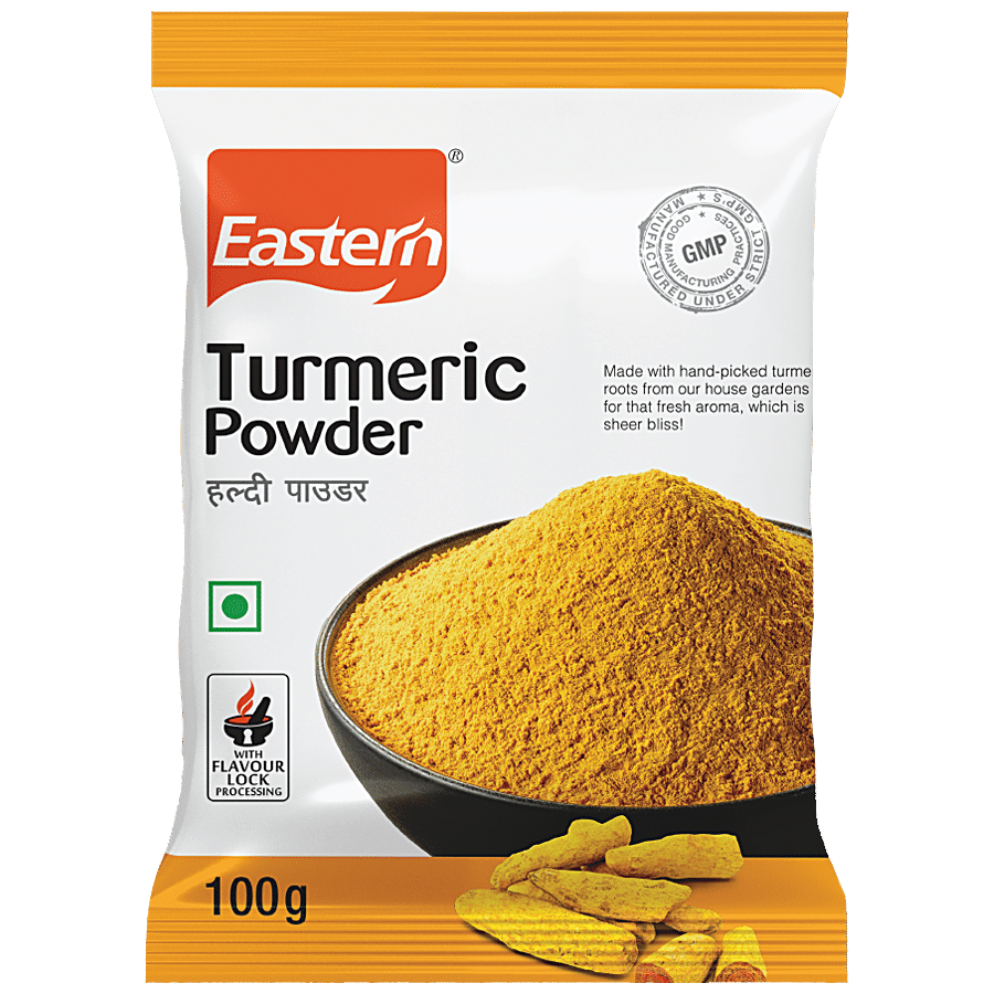 Eastern Turmeric Powder/Arisina Pudi, 100 G Pouch