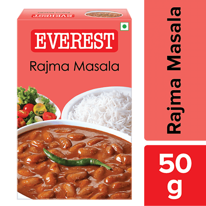 Everest Masala, Rajma, 50 G Carton