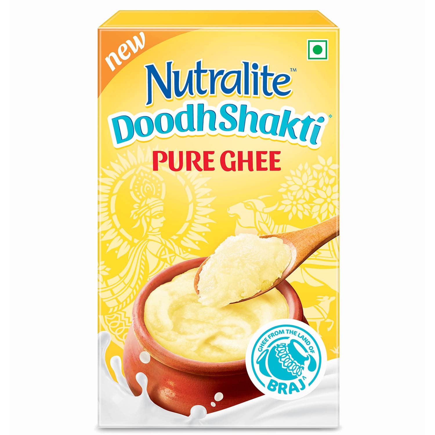Nutralite Doodhshakti Pure Ghee, From Braj Bhoomi, 1L