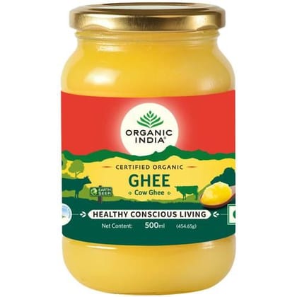 Organic India Desi Ghee/Tuppa, 500 Ml Bottle