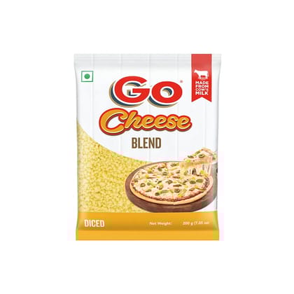 Go Cheese Mozzarella Blend, 200Gm