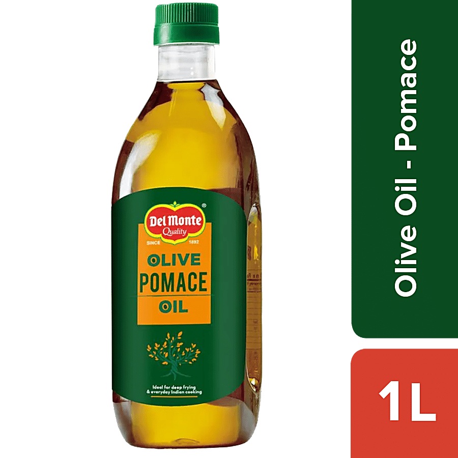 Del Monte Olive Pomace Oil, 1 L Plastic Bottle