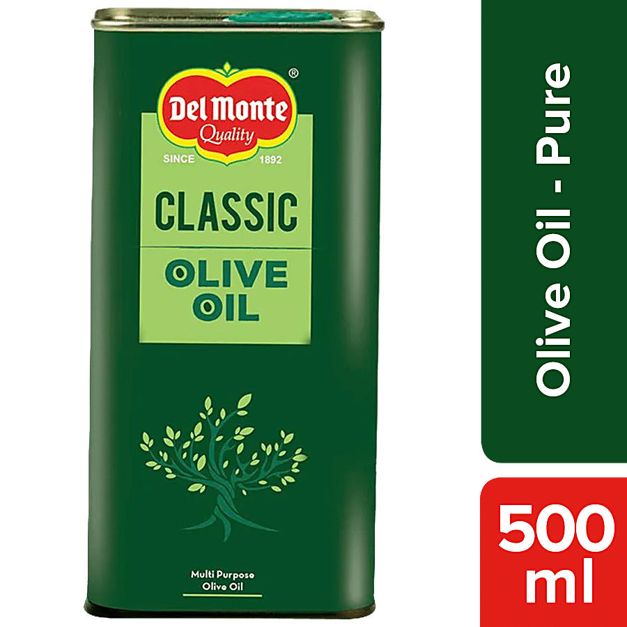 Del Monte Classic Multipurpose Olive Oil, 500 Ml Tin