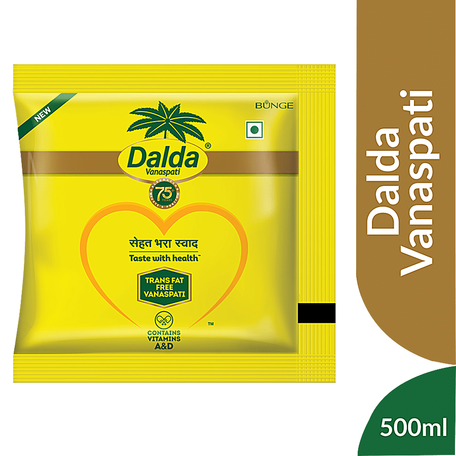 Dalda Vanaspati, 500 Ml Pouch