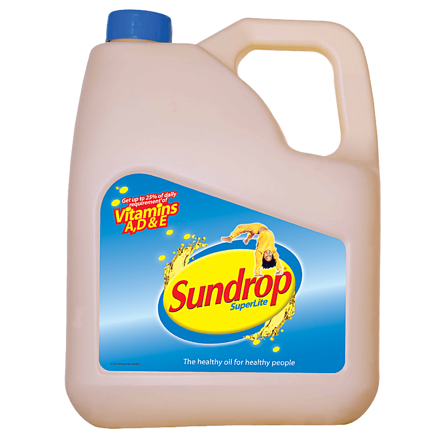 Sundrop Superlite Advanced, Sunflower Oil, 5 L Can
