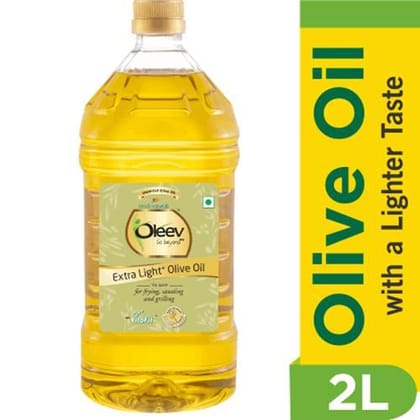 Oleev Extra Light Olive Oil, Frying, Sauteing & Grilling, 2 L